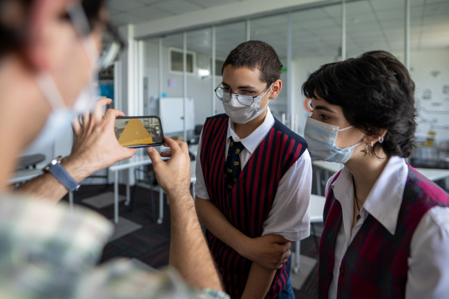 ბაქსვუდის სკოლაში, რეგიონში პირველად, VR და AR ტექნოლოგიები ინერგება